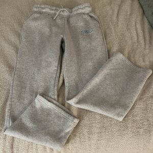 Gray Sweatpants with Los Angeles Print